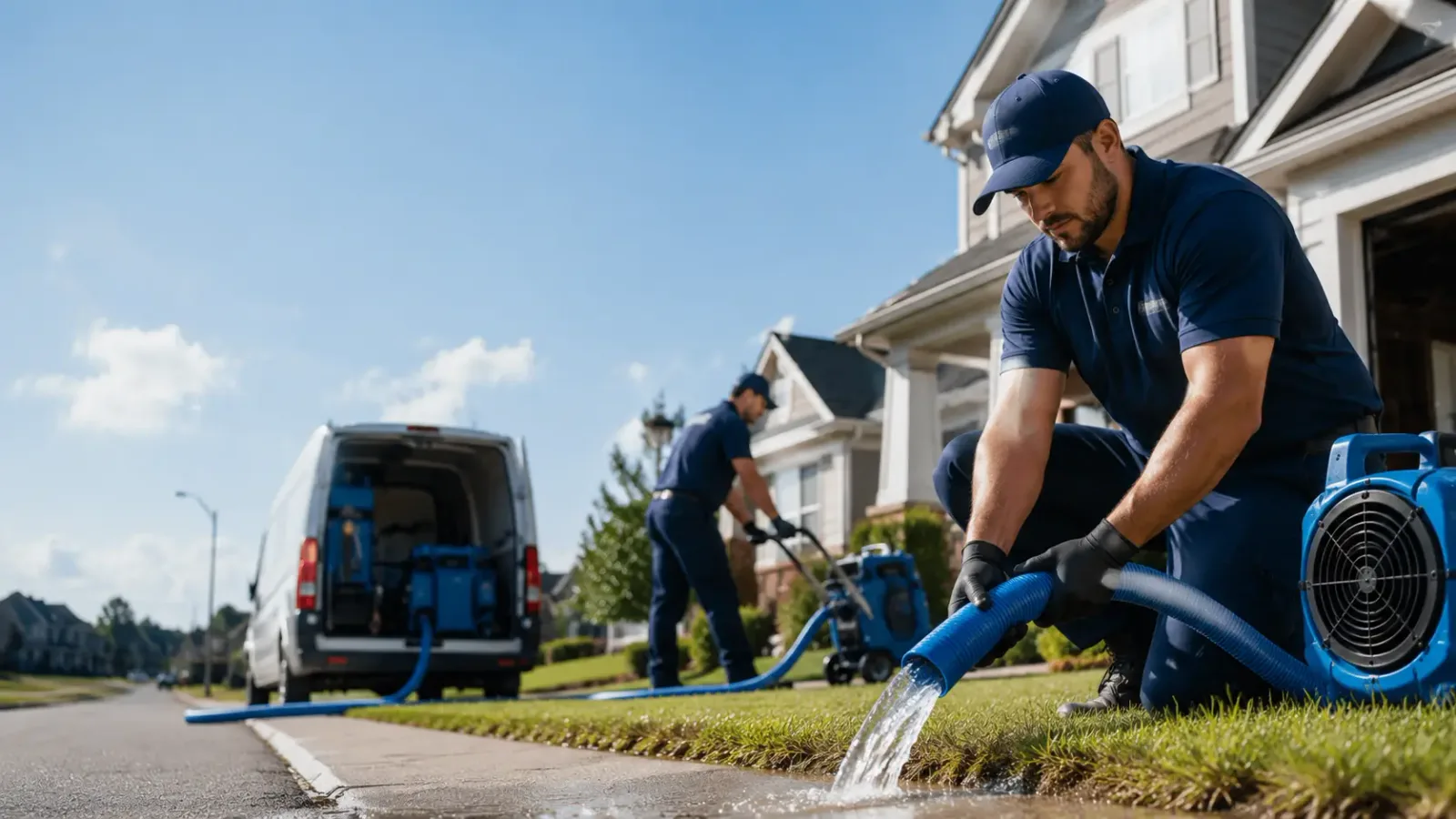 Flood Damage Restoration in English, IN